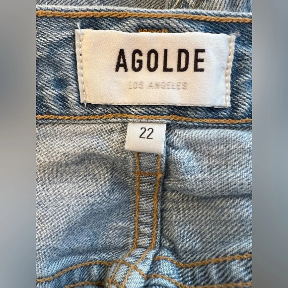 AGOLDE Criss Cross Jeans Size 22 - Picture 3 of 11